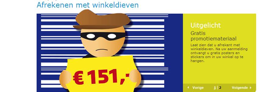 “Afrekenen met winkeldieven” in heel Nederland