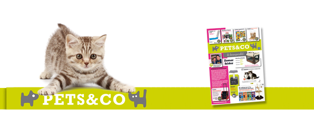 Pets&Co folder is commercieel, informatief en maatschappelijk