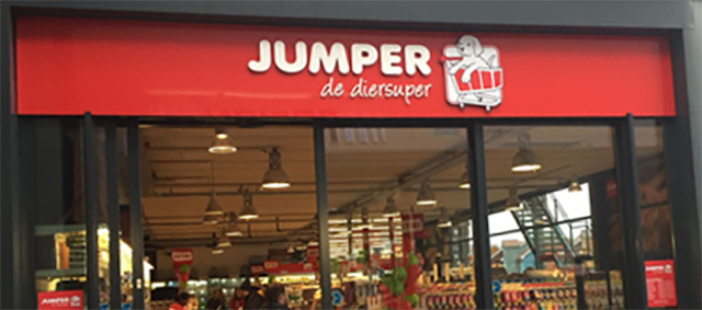 Groningen Reitdiephaven heeft nu ook een Jumper de diersuper