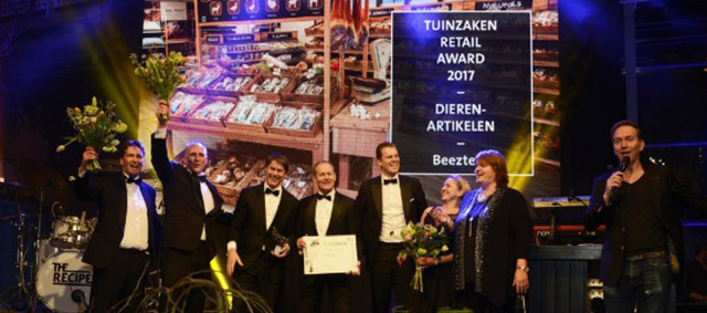 Beeztees wint TuinZaken Retail Award 2017