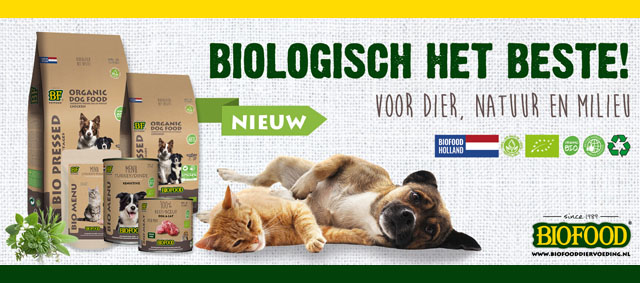 Product in de Kijker: BIOFOOD® Premium biologisch nat- en droogvoer