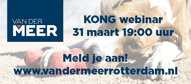 Leer meer over KONG met Van der Meer tijdens de online webinar op 31 maart!